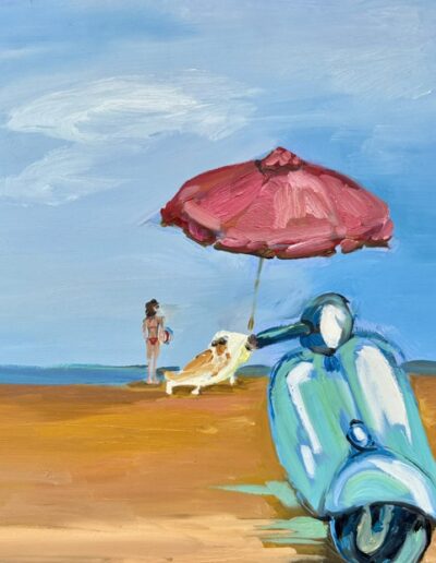 Vespa al Mare 12x12